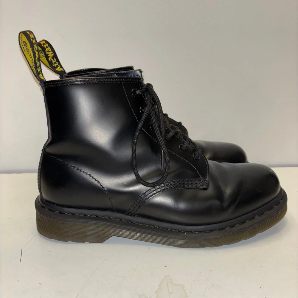 Men’s Dr Martens 101 SMOOTH LEATHER ANKLE BOOTS